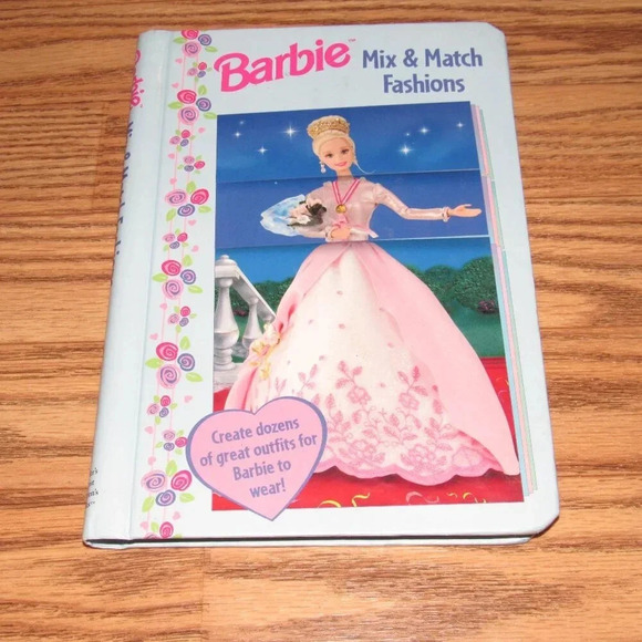 BARBIE Mix & Match Fashions Book~Rita Balducci~Create Great Outfits for Barbie! - Picture 1 of 2